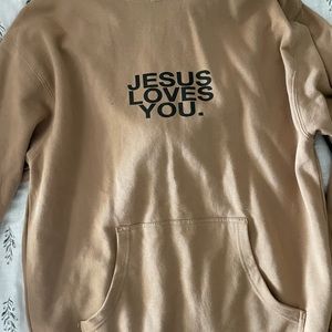 Jesus Loves You hoodie